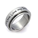 Spinner Ring - I Love My Dog Jewelry - Dog Lovers