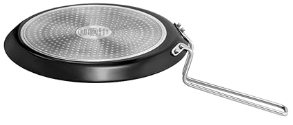 Hawkins Futura Hard Anodised Induction Model Flat Tawa, 26cm