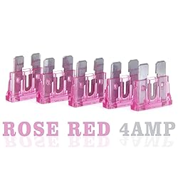 (20 pcs) 4 Amp Standard Blade Fuse, 4A Automotive