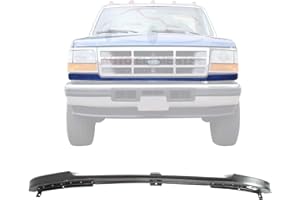 AUTOELEMENTS Front Bumper Filler Trim Primed Steel For 1992-1996 Ford Bronco / 1992-1997 Ford F-150 F-250 F-350 Direct Replacement F2TZ17779A