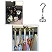 Magnetic Hooks, Makone 12 Pound Heavy Duty Neodymium Hanging Mighty Magnetic Hooks D16 (10 Packs)