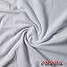 AKAStiq Wide Flexible (Soft-Back) Loop Fabric (Made in USA, White, sold by the yard)