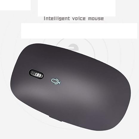 2 2 Mouse Vocale Intelligente Mouse Di Input Wireless Muto Supporto Ai Multifunzione Per Il Mouse Ricerca Vocale Voice To Text Traduzione Con Un Clic Black V10x Amazon It Sport E Tempo Libero