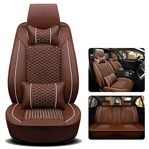 2018 (Leather+Silk) Car Seat Cover for Skoda Octavia Ethiopia Ubuy