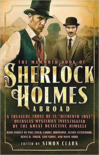 Image result for the mammoth book of sherlock holmes abroad book cover