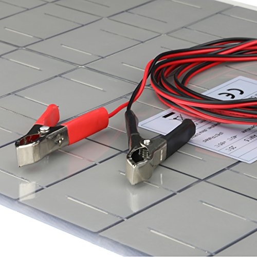image for TCXW 30 Watt Flexible Solar Panel 18V 12V Portable Polycrystalline Sol