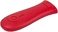 Lodge Silicone Hot Cast Iron Skillet Handle Holder, 5-5/8" L x 2", Red
