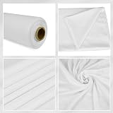 FT Fashion Track 100% Cotton Fabric Metre White 58in Wide 150gsm view 6