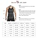 Baleaf Men's Bodybuilding Gym Stringer Y Back Striped Tank Top Gray Size M
