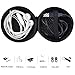 5pcs Earphone Carrying Case, Jmkcoz Round Shape Carrying Hard EVA Case Storage Bag for Earbuds Earphone Headset,USB Cable, Bluetooth or Wired Headset Earphone Mini Storage Random Color