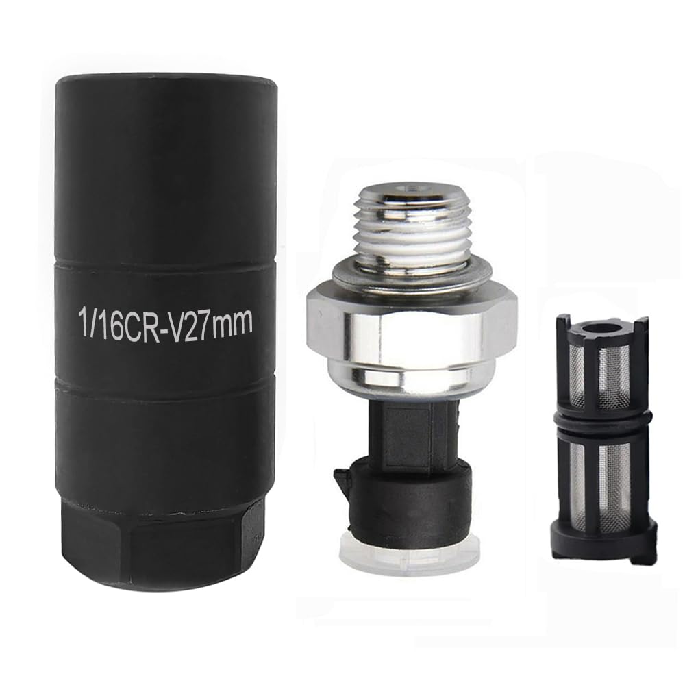 Photo 1 of 12677836 Oil Pressure Sensor and Socket for Chevy Silverado 1500 2500 3500,Express,Corvette,Suburban,Avalanche,Impala,Tahoe,Trailblazer& GMC Sierra,Savana,Yukon,Envoy&Cadillac,CTS,Escalade