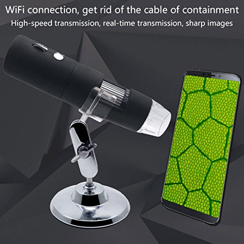 Hukai 1080P WIFI Digital 1000x Microscope Magnifier Camera For Android Ios IPhone IPad