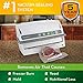 FoodSaver V3240 Vacuum Sealing System with Starter Kit, H x L x W: 18.62
