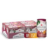 Sanpellegrino Pomegranate and Orange Italian Sparkling Drink Traditional, 11.15 fl oz. Cans (24 Count)