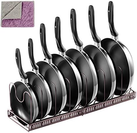 Masthome フライパンラック 伸縮式 鍋ふたスタンド キッチンラック パンラック ポットラック 多機能 収納ラック 鍋蓋 まな板 キッチン小物置き 幅30 58 5cm Masthome フライパンラック 伸縮式 鍋ふたスタンド キッチンラック パンラック ポットラック 多機能 収納ラック 鍋蓋 まな板 キッチン小物置き 幅30 58 5cm
