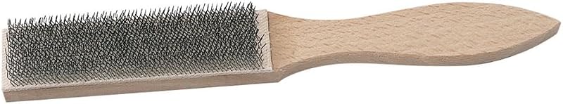 Draper 34477 File Cleaning Brush Steel Wire File Card 210mm Blue