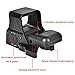 MidTen 1X22X32 Red Green Dot Sight 4 Reticles Reflex Sight with Quick Detach Mount 20mm Rail