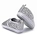 Enteer Baby Girls' Bling Loafers Shoes (3-6months, Bling)