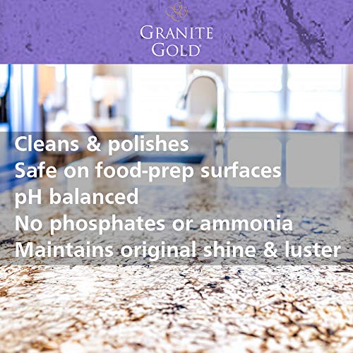 Granite Gold Clean and Shine Spray Value Pack For Granite, Marble