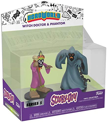 Funko Hero World - Scooby-Doo [Series 5] - Witch Doctor & Phantom - Target Exclusive