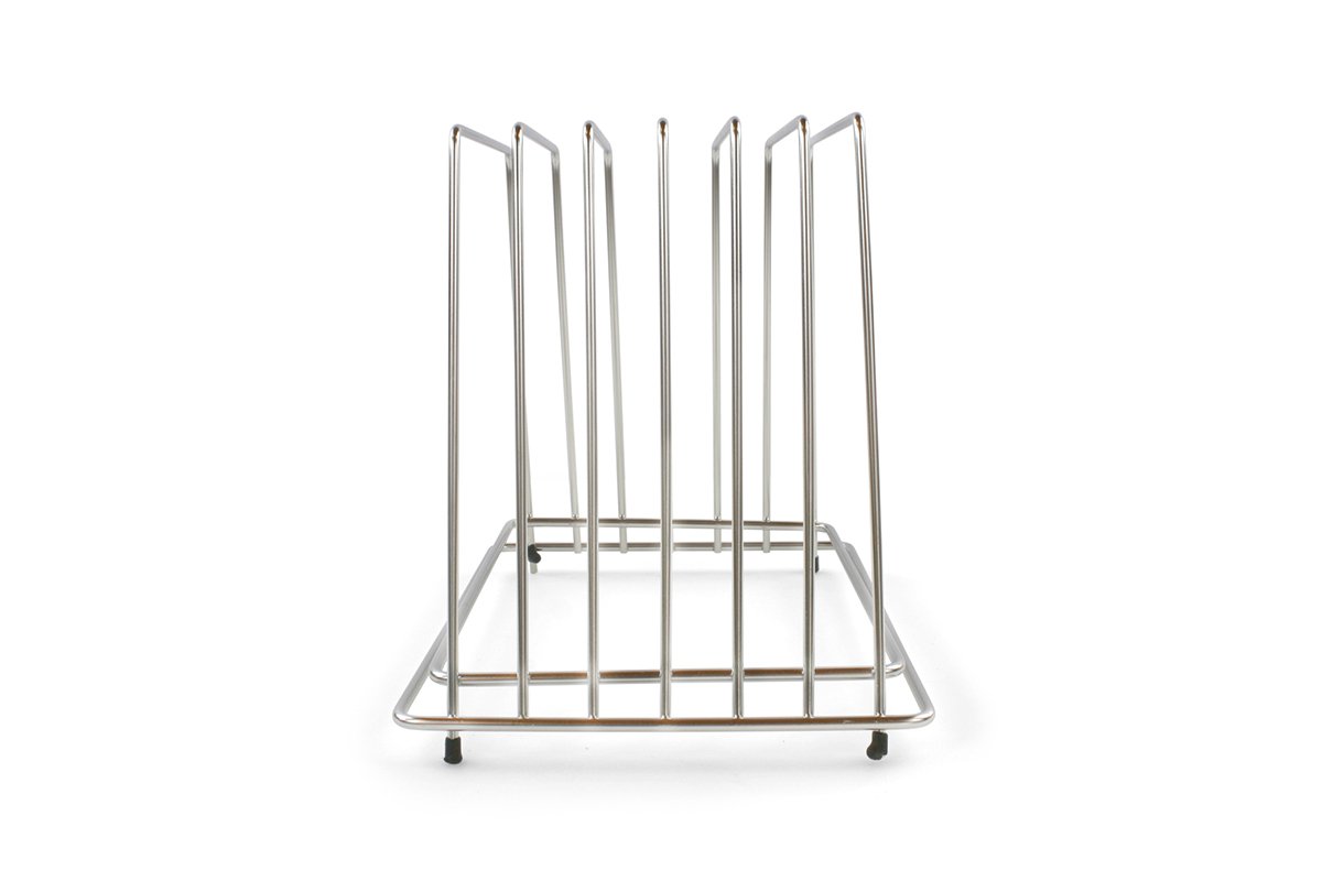 Commercial Cutting Board Rack Stainless Steel, No Rusting Holds 6
