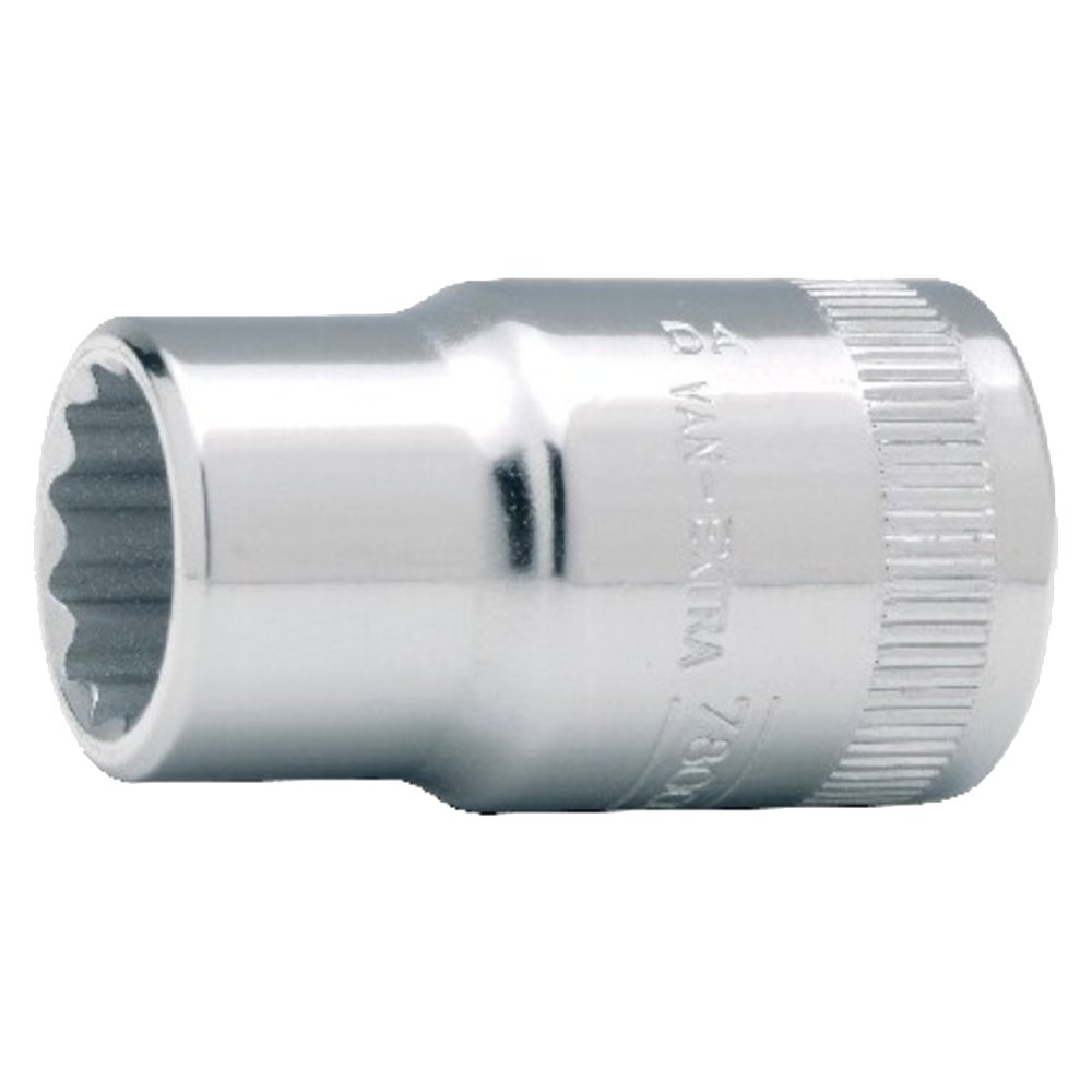 Bahco 7800DM-9 1/2-Inch 9 mm Bi-Hex Sockets-Square Drive - Multi-Colour