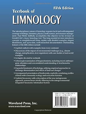 Textbook of Limnology, Fifth Edition