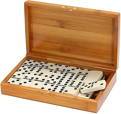 Amazon Timagebreze 28ピース セット ドミノのボードゲーム ドミノのおもちゃ 旅行用面白いテーブルのゲーム 子供のための教育玩具 子供向けギフト マルチゲームセット おもちゃ