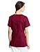 Cherokee Women's Workwear Core Stretch V-Neck Scrubs Shirt, Wine, Large