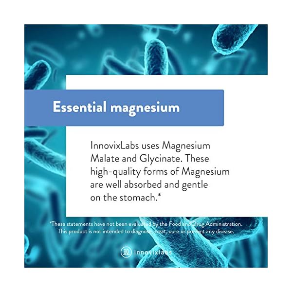 InnovixLabs Advanced Magnesium, High Absorption Magnesium Glycinate