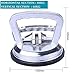 Chenyang Silver Aluminum Vacuum Suction Cup – Car Dent Puller Glass Lifter for Glass/Tiles/Mirror/Granite Lifting