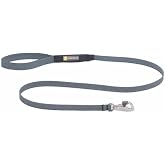Ruffwear, Hi &amp; Light Dog Leash, Ultralight 4.5 ft Lead, Basalt Gray | Light &amp; Strong Lockable Swivel Crux Clip, Low‑Profile Pick‑Up Bag Stash Pocket, Minimalist Packable Webbing for Everyday Use