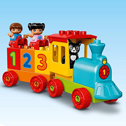 LEGO 10847 DUPLO Zahlenzug, Baby Spielzeug, Zug, Kinderspielzeug ab 1,5 Jahren, preisgekröntes Lernspielzeug, Motorikspielzeug – Bild 4