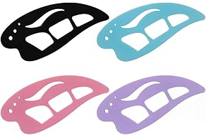 4pcs Upgraded Eyeshadow Tool -Quick Makeup Template - Reusable Eyeshadow Stencils for Eyes,Eye Makeup Aid Tool
