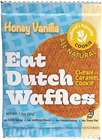 Eat Dutch Waffles Eat Dutch Waffles Honey Vanilla 16/box