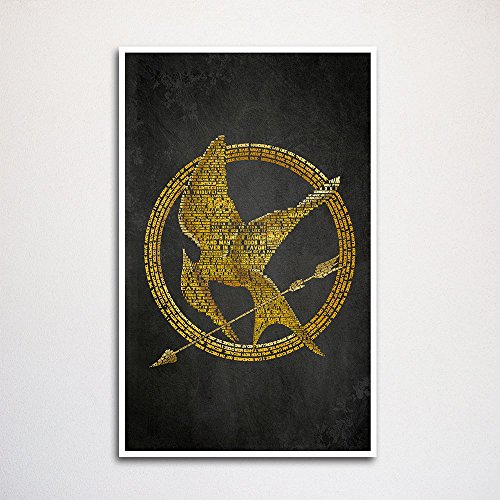Hunger Games word art print -11x17