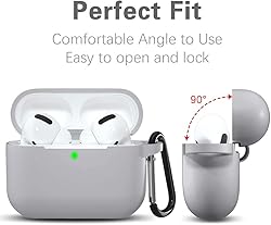 Lerobo Compatible with AirPods Pro Case Cover,Full