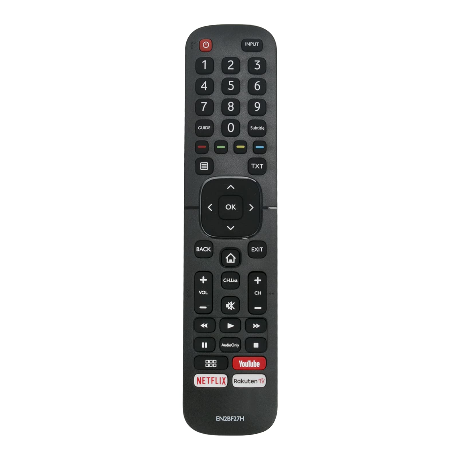 ALLIMITY EN2BF27H Remote Control Replace fit for Hisense TV H43A6120 H50A6140 58AE6000 H55A6120 H58A6120 H65A6120 55AE6000 H58AE6000 H55AE6000 H43A6140 H50AE6030 H50A6100 H55A6100