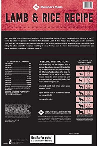 Members Mark Lamb And Rice Dog Food Reviews 2025