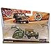 Disney Cars 2017 Green Jeep Sarge &n Trailer Road Trip series
