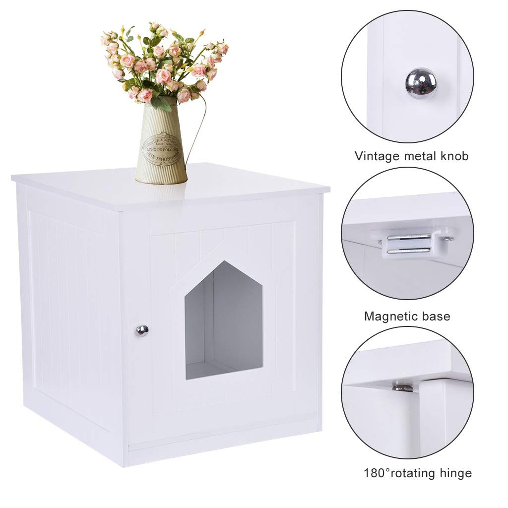 Best Litter Box Enclosure Nightstand Sweet Life Daily