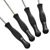 BBAUS 2  Cycle Carburetor Service Screwdriver Tools Splined D Pacman DD for Poulan Echo Husqvarna Carftsman Homelite Carbs, Black
