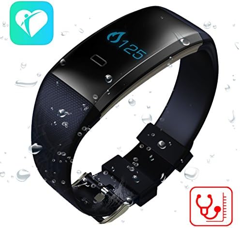 TenTenco Fitness Tracker with Bluetooth 4.0, Blood Pressure/Blood Oxygen/Heart Rate Monitor/Sleep Monitor Smart Watch, Work with Android and iOS