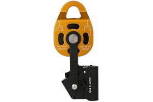ansu Self-Locking Pulley Progress Capture Swing Side for Heavy Hauling Lifting System Pulley