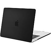 MOSISO Compatible with MacBook Pro 16 inch Case 2020 2019 Release A2141 with Touch Bar, Protective Plastic Hard Shell Case Cover, Matte Black