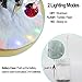 BIGOU Christmas Tree Skirt with LED Light, 30 Inch 2 Modes Snow White Luxury Faux Fur Tree Skirts Base Cover Floor Mat Christmas Lighting Decorations for Xmas Party Holiday Home Garden