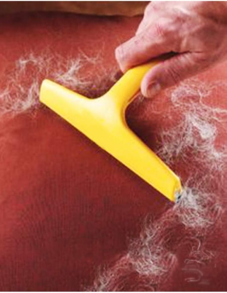 Pet Hair Accessories : JW GripSoft Pet Hair Magnet Multi-surface Pet Hair Remover Gray/Yellow One Size