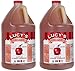 Lucy's Family Owned - USDA Organic NonGMO Raw Apple Cider Vinegar, Unfiltered, Unpasteurized, With the Mother, Gallon (2 Gallons)