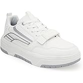 Red Tape Men's Chunky Platform Fashion Sneakers, Lightweight Low Top Lace-Up Casual Dress Mens Shoes, Cushioned Insole and Non-Slip Grip Sole, Ideal for Running, Walking, Gym, Daily Wear