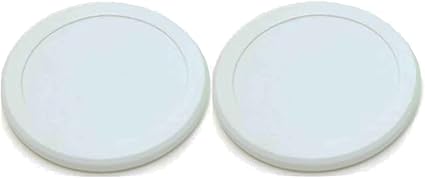 Amazon Com Dynamo Air Hockey Quiet White Puck 2 1 2 Set Of 2